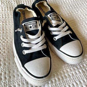 Converse Womens All Star Chuck Taylor Shoreline Slip-On Shoes - Black Size 7.5